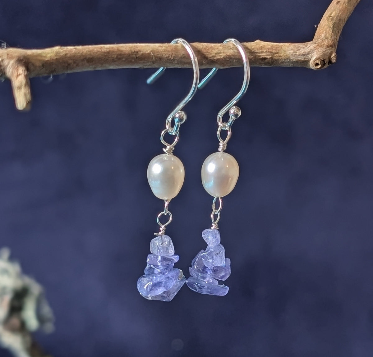 Rowan berry drop earrings