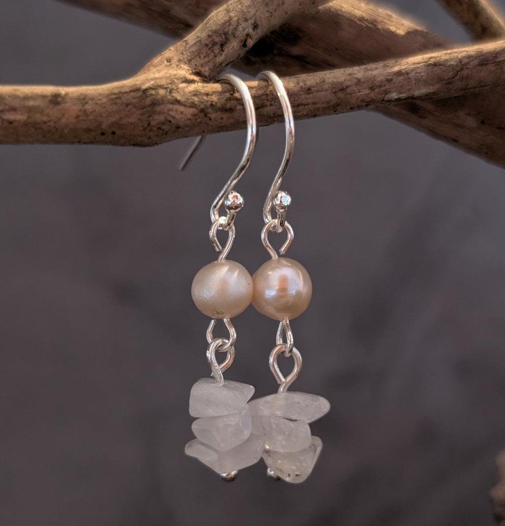 Rowan berry drop earrings