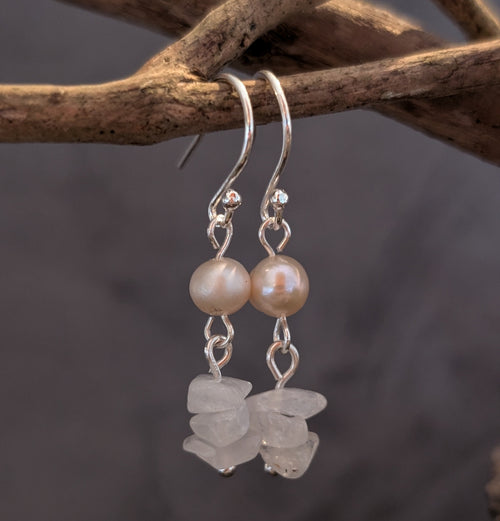 Rowan berry drop earrings