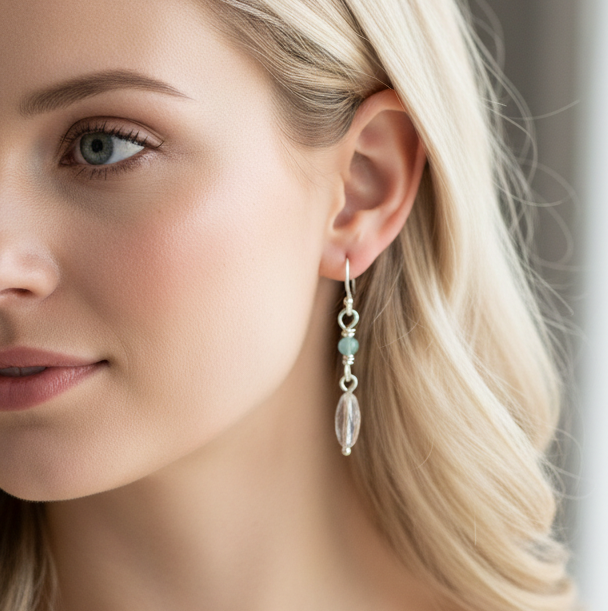 Droplet earrings