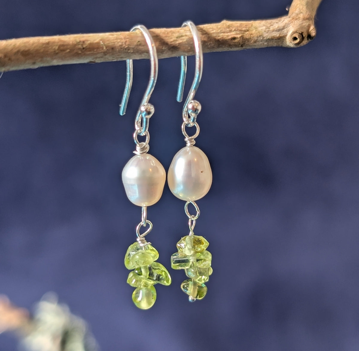 Rowan berry drop earrings